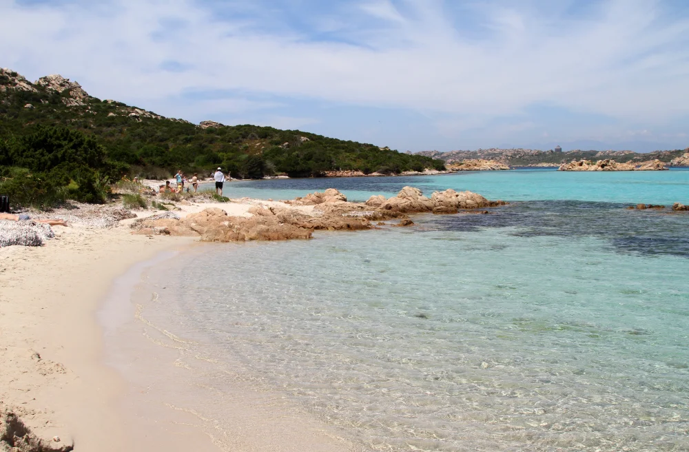 Spiaggia del Cavaliere sur l'île de Budelli, lagon du Porto della Madonna, eaux turquoise, archipel de La Maddalena, Sardaigne