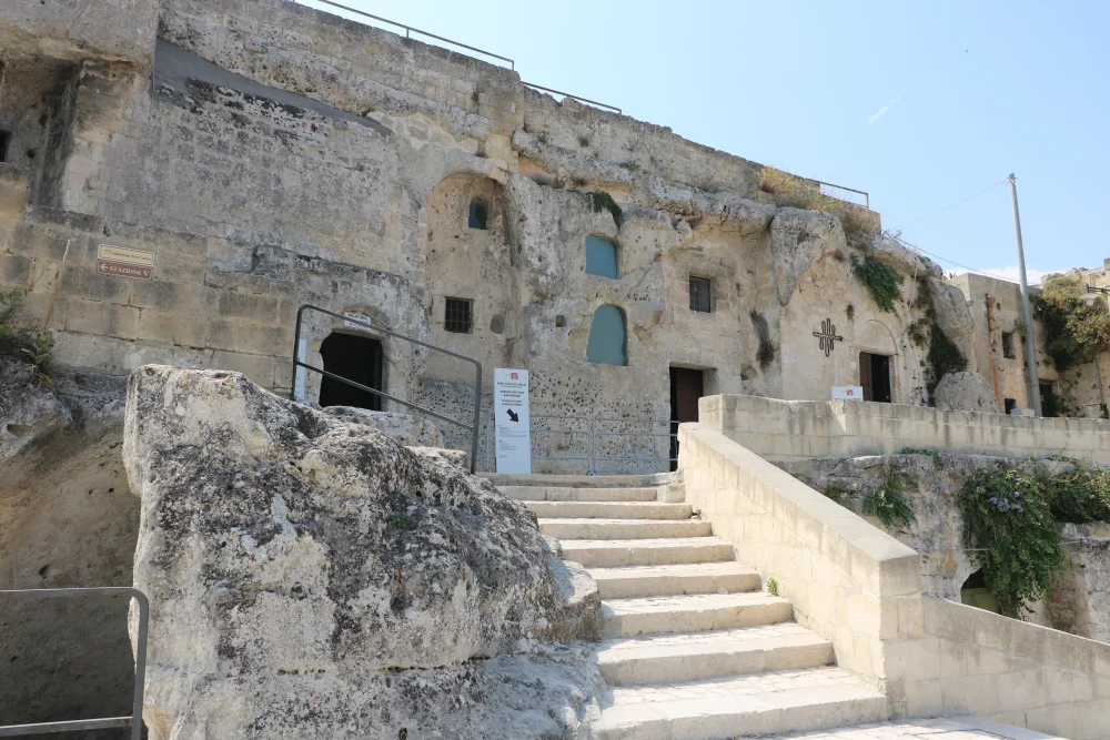 église rupestre Santa Lucia alle Malve et ses Fresques byzantines, Matera, Basilicate