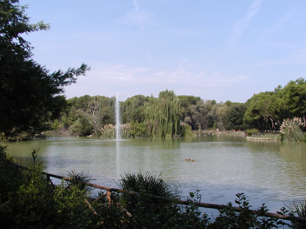 Pins d'Alep de la Pineta Dannunziana, réserve naturelle urbaine au sud du port de Pescara