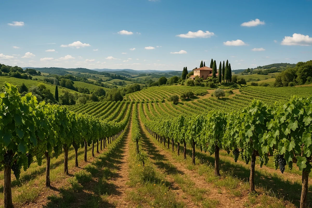 Paysage en Toscane, guide DolceRoutes