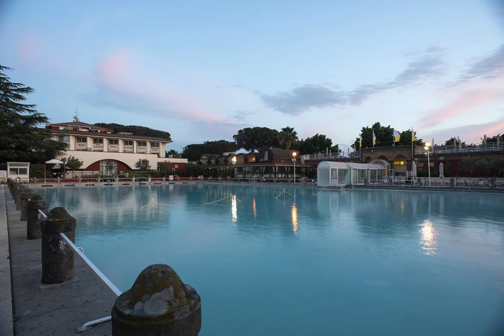 Piscine thermale extérieure des Terme dei Papi, Viterbe