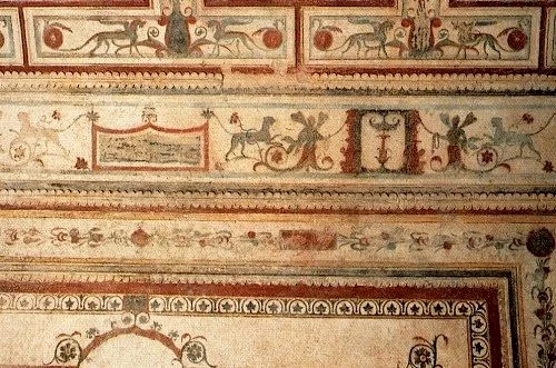 La salle d’Achille à Skyros
