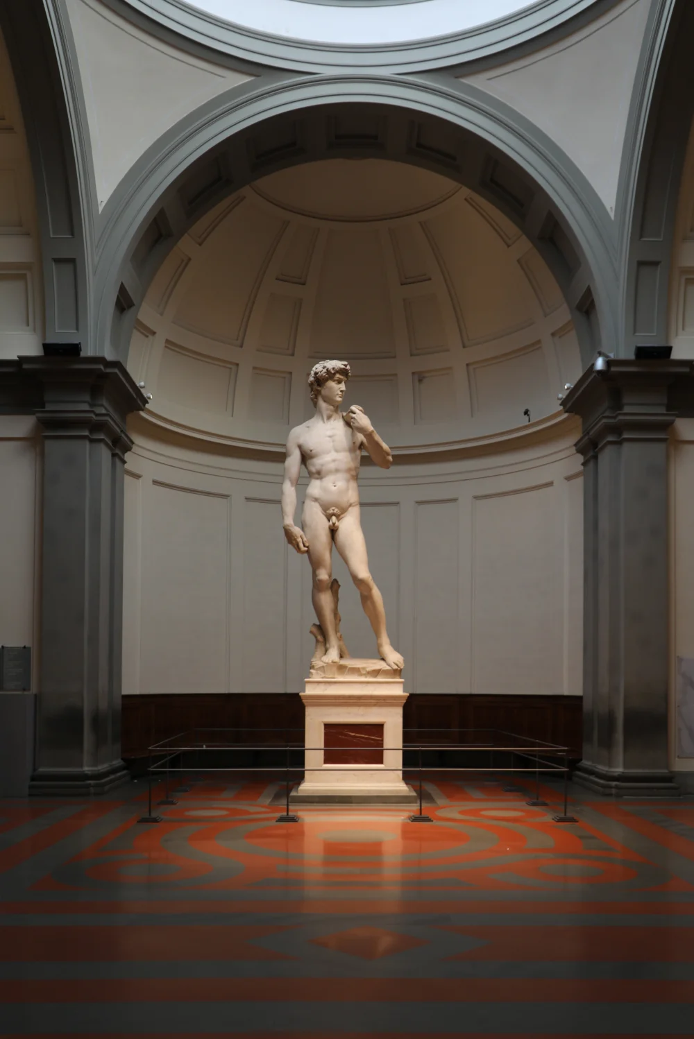 Tribuna du David sous sa verrière, Galleria dell'Accademia, Florence
