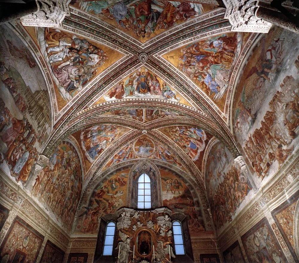 Fresque du Jugement Dernier par Luca Signorelli, Cappella di San Brizio, cathédrale d'Orvieto