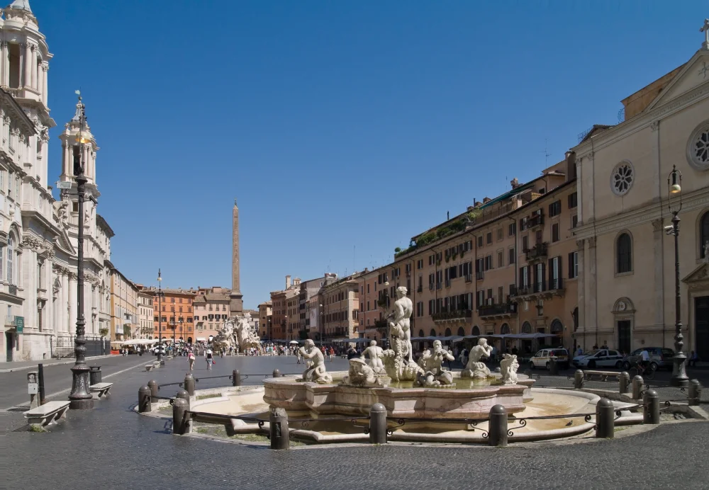 Piazza Navona et ses fontaines baroques, Rome
