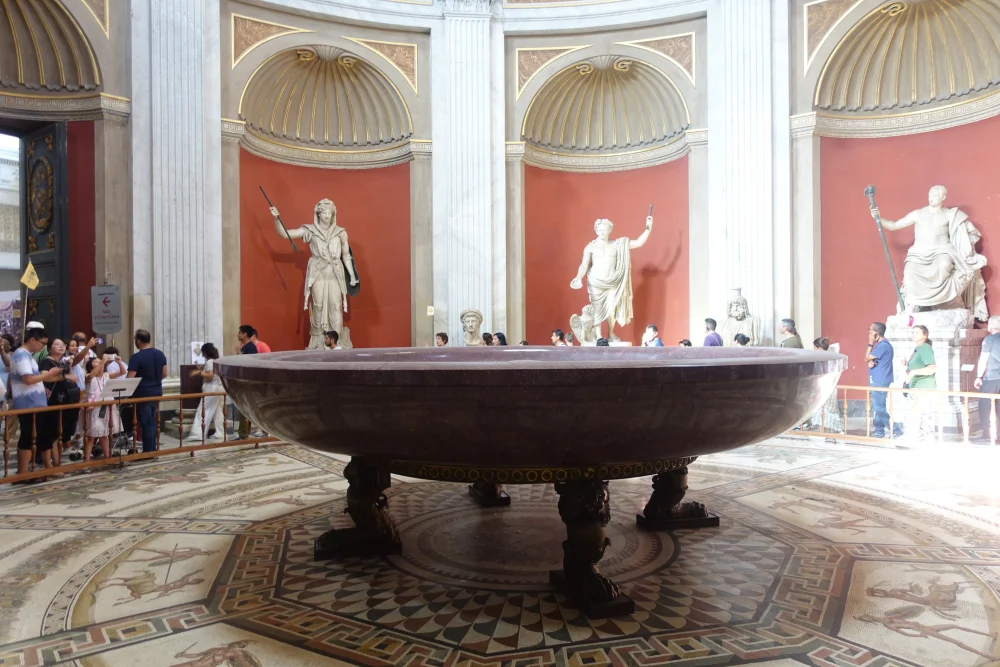 Salle ronde du Musée Pio-Clementino, Musées du Vatican