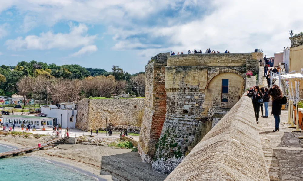 Vue d’Otranto, dans les Pouilles
