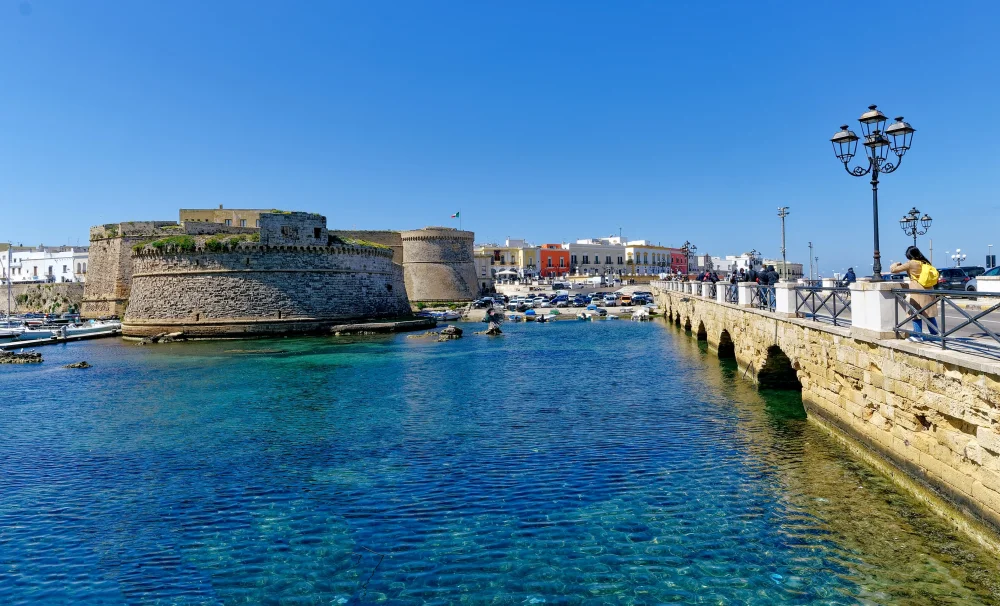 Vue de Gallipoli, dans les Pouilles