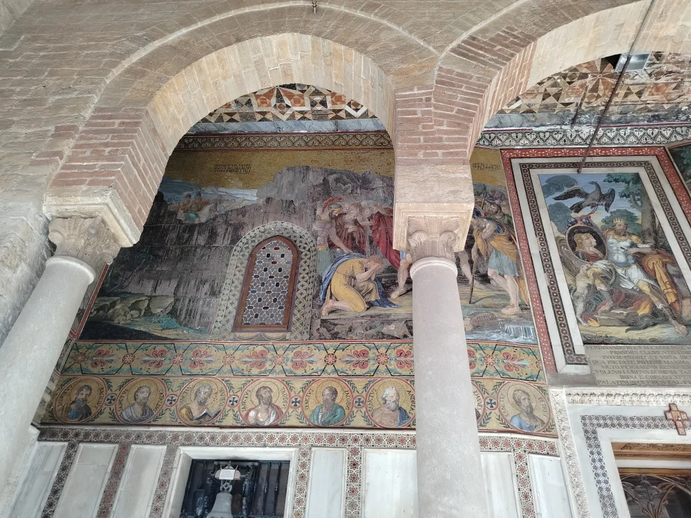 Mosaïques byzantines de la Chapelle Palatine dans le Palais des Normands, Palerme