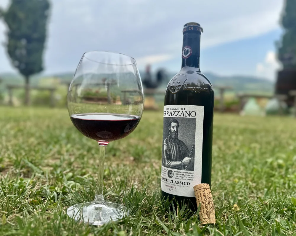 Bouteille de Chianti Classico de type Annata
