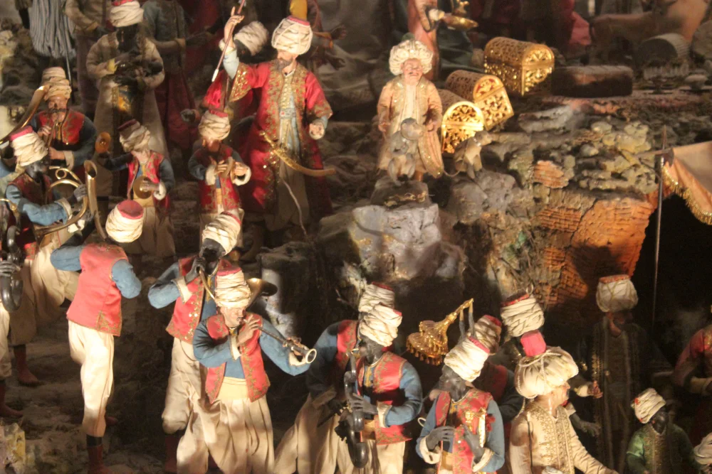 Presepe Cuciniello au musée de la chartreuse de San Martino, Naples