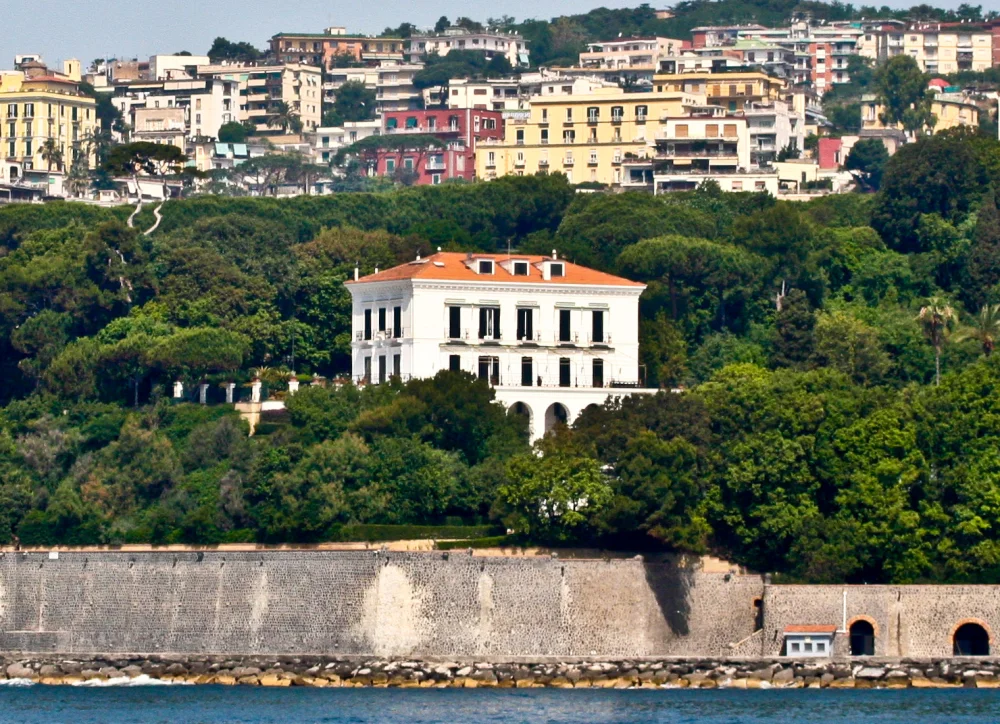 Villa Rosebery, Posillipo, Naples en octobre