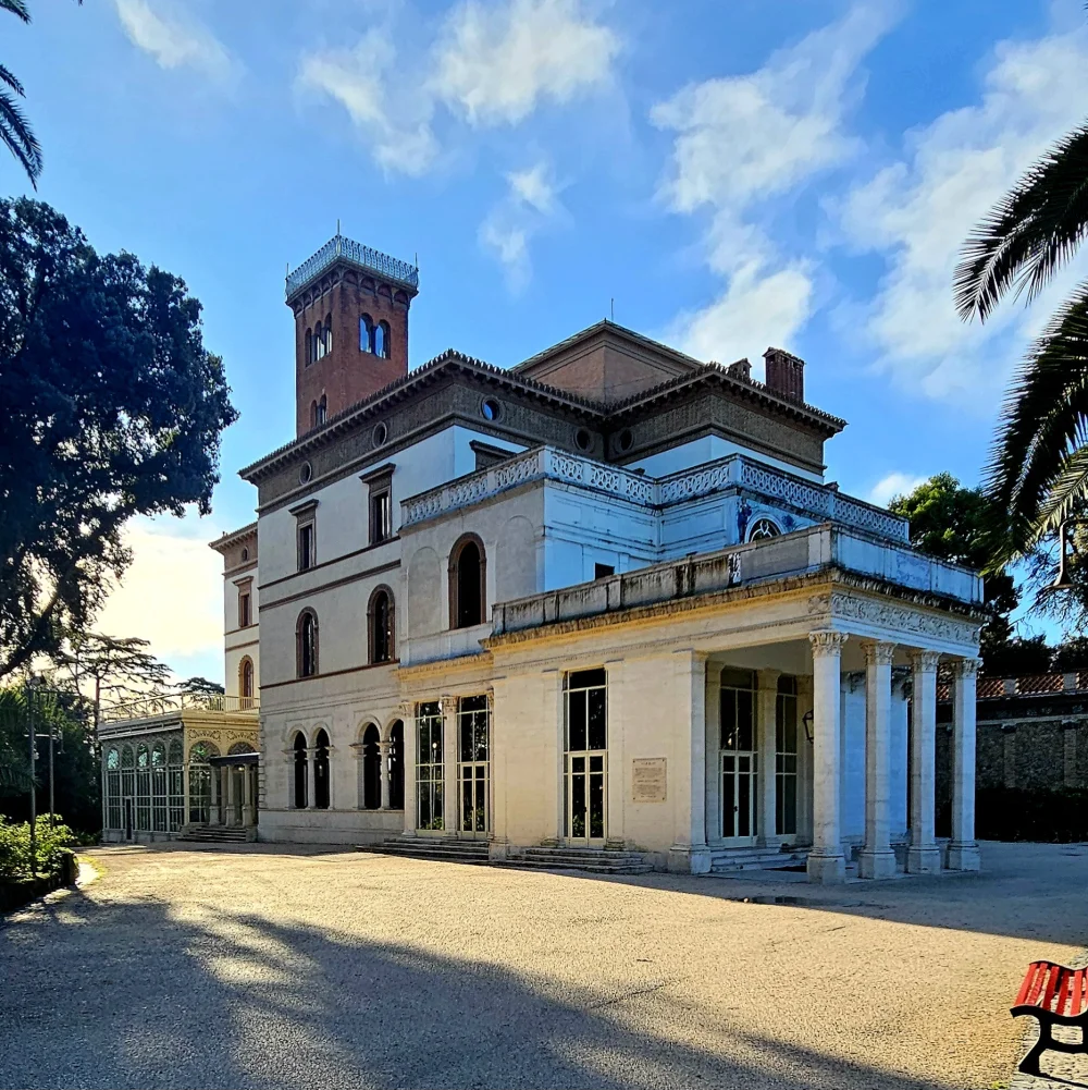 La villa Blanc à Rome, photographiée en 2024